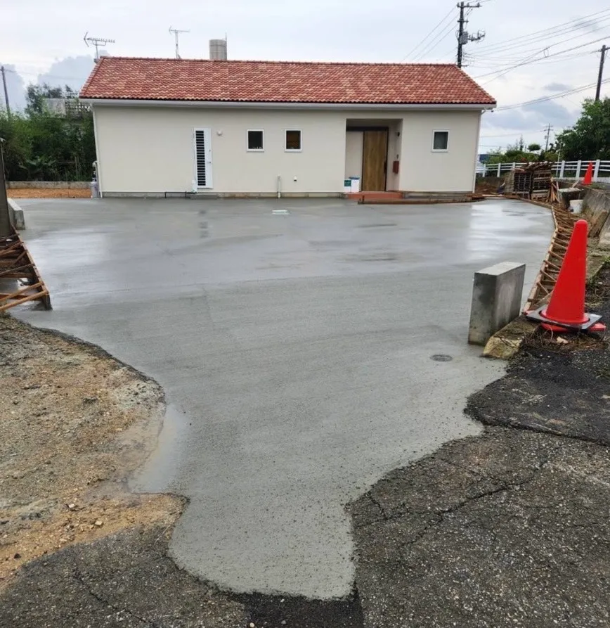土間コンクリート工事